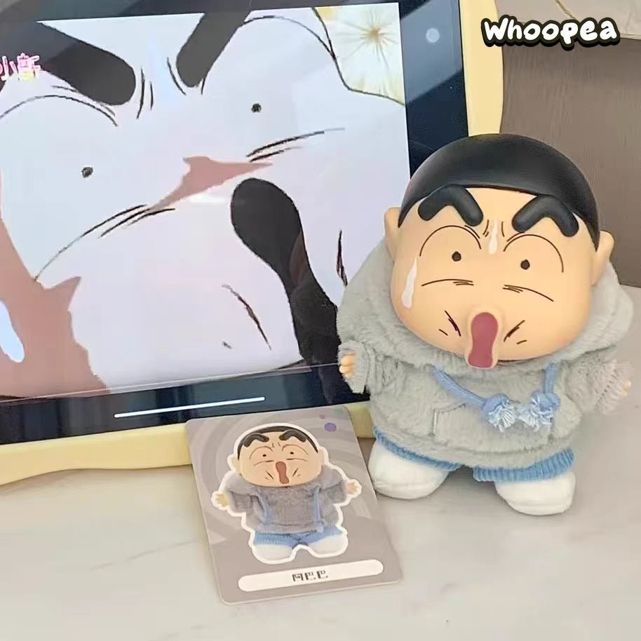 Crayon Shin-chan Emotional Dopamine Series Vinyl Plush Pendant. Blind Box
