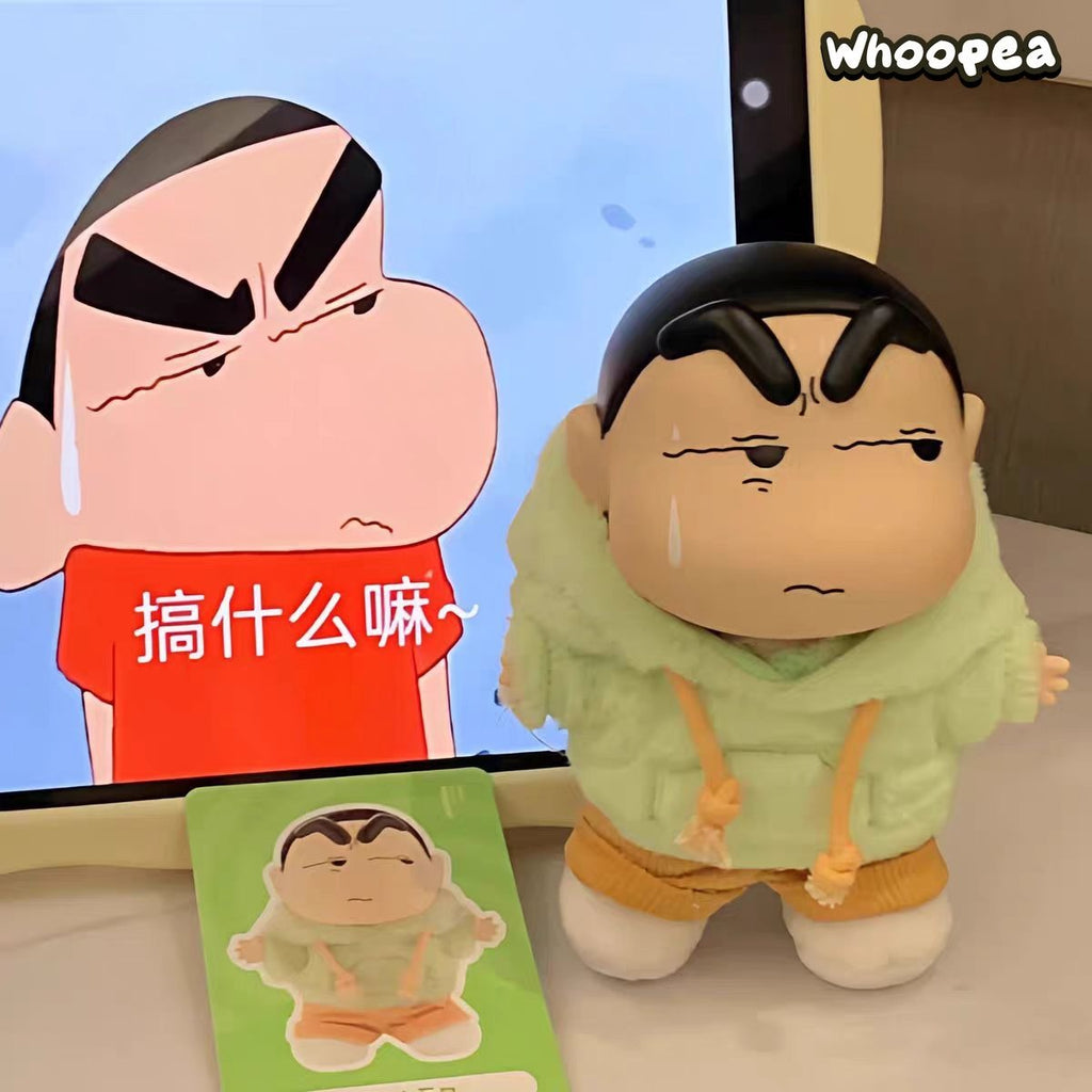 Crayon Shin-chan Emotional Dopamine Series Vinyl Plush Pendant. Blind Box