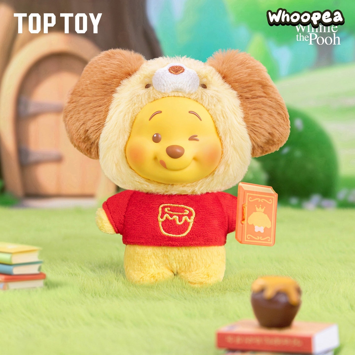 TOPTOY Winne the Pooh Animal Storybook Series Plush. Blind Box