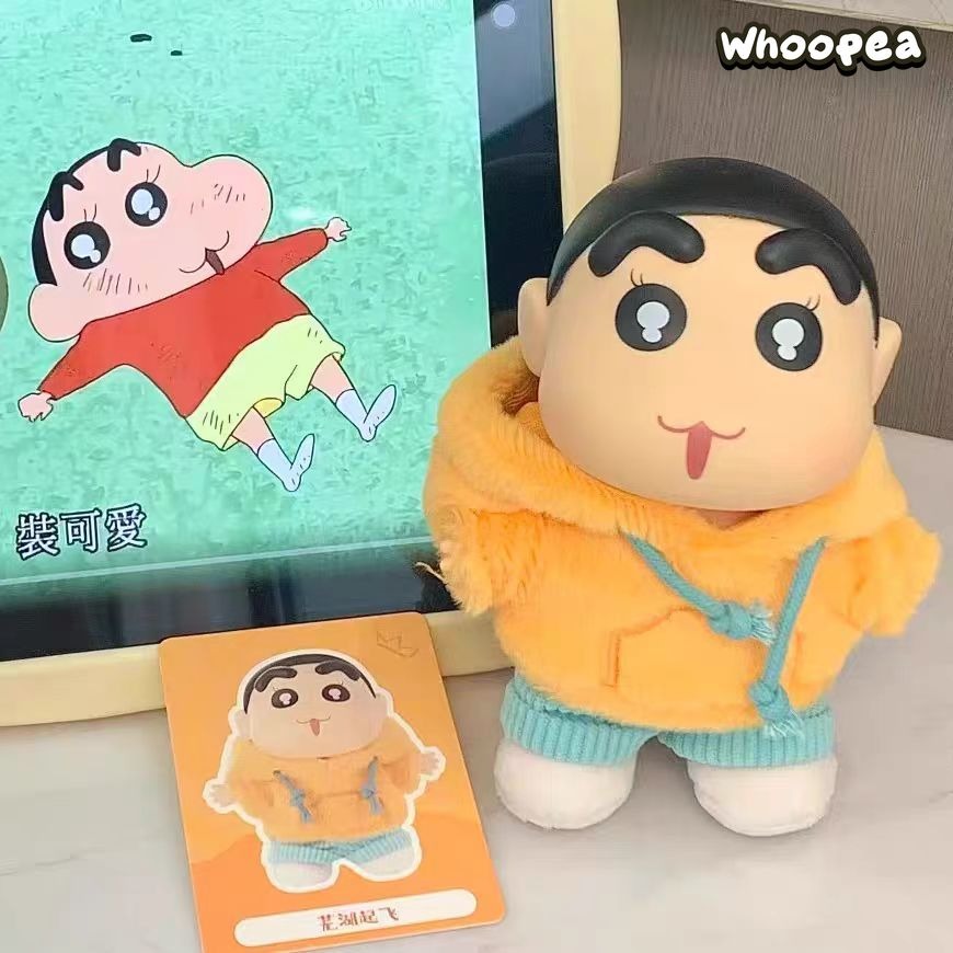 Crayon Shin-chan Emotional Dopamine Series Vinyl Plush Pendant. Blind Box