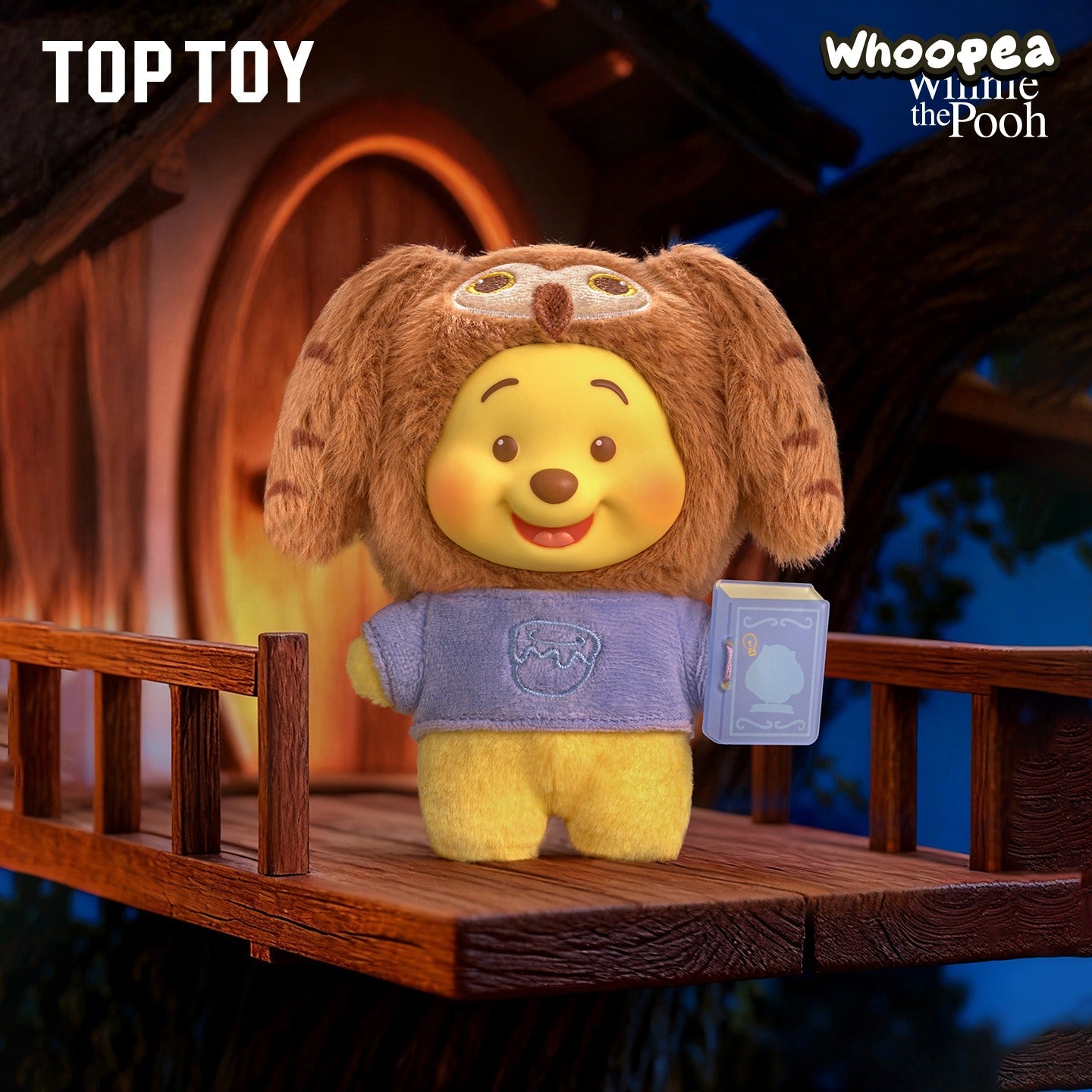 TOPTOY Winne the Pooh Animal Storybook Series Plush. Blind Box