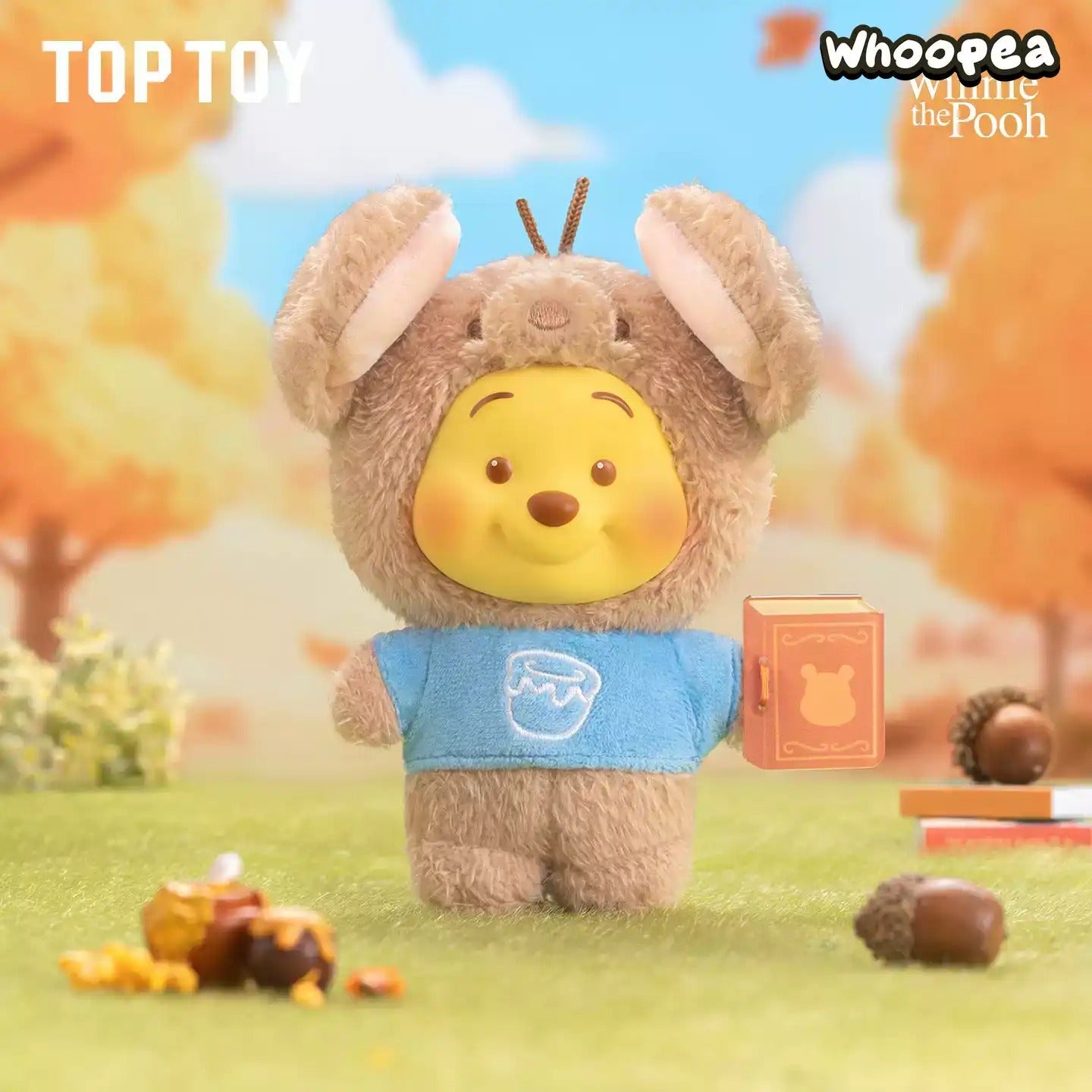 TOPTOY Winne the Pooh Animal Storybook Series Plush. Blind Box
