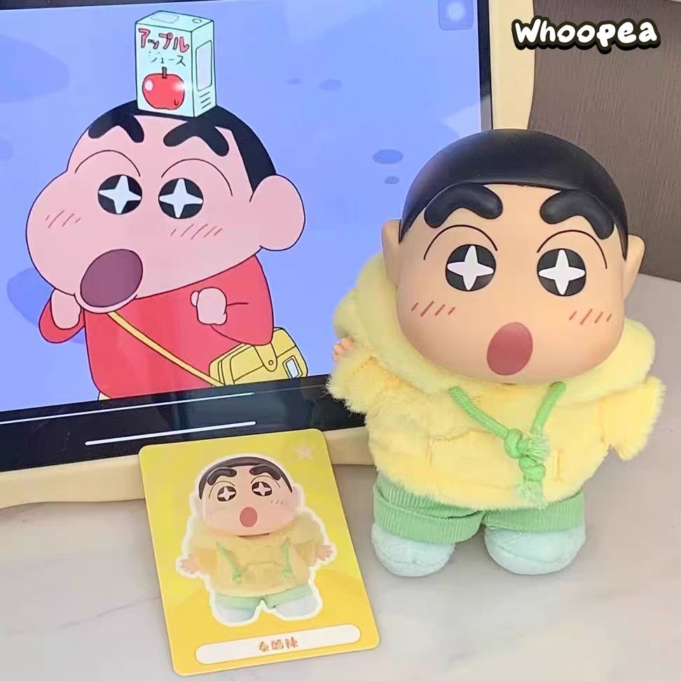 Crayon Shin-chan Emotional Dopamine Series Vinyl Plush Pendant. Blind Box