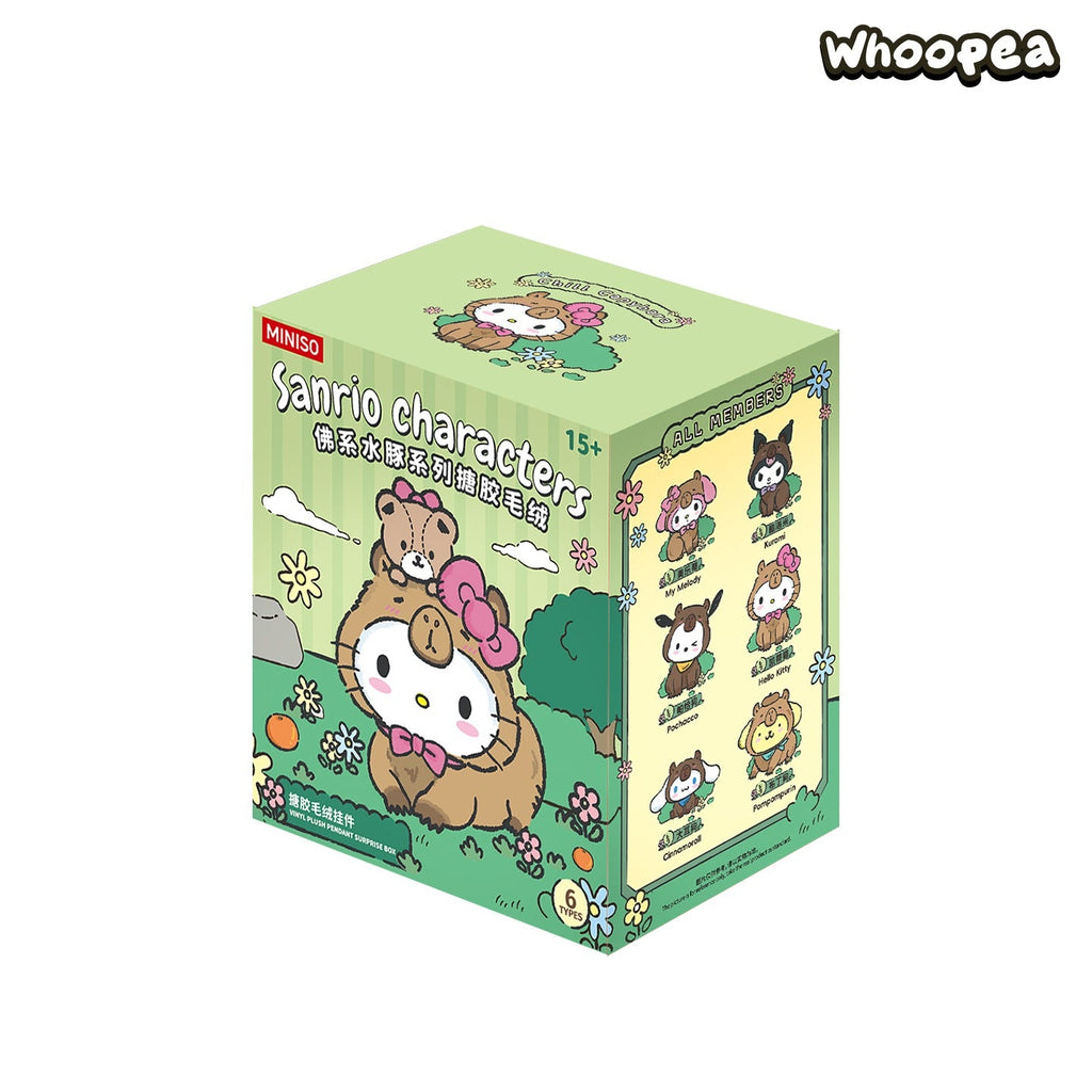 MINISO SANRI0 Capybara Zen Series Vinyl Plush Blind Box