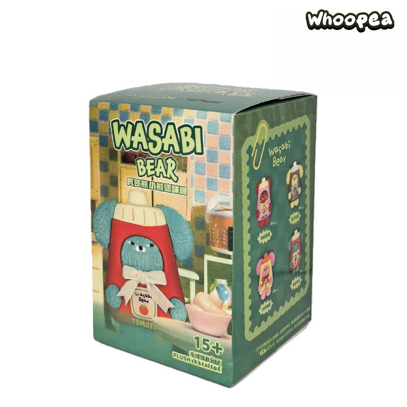 WASABI Bear Seasoning Jars Series Plush Blind Box