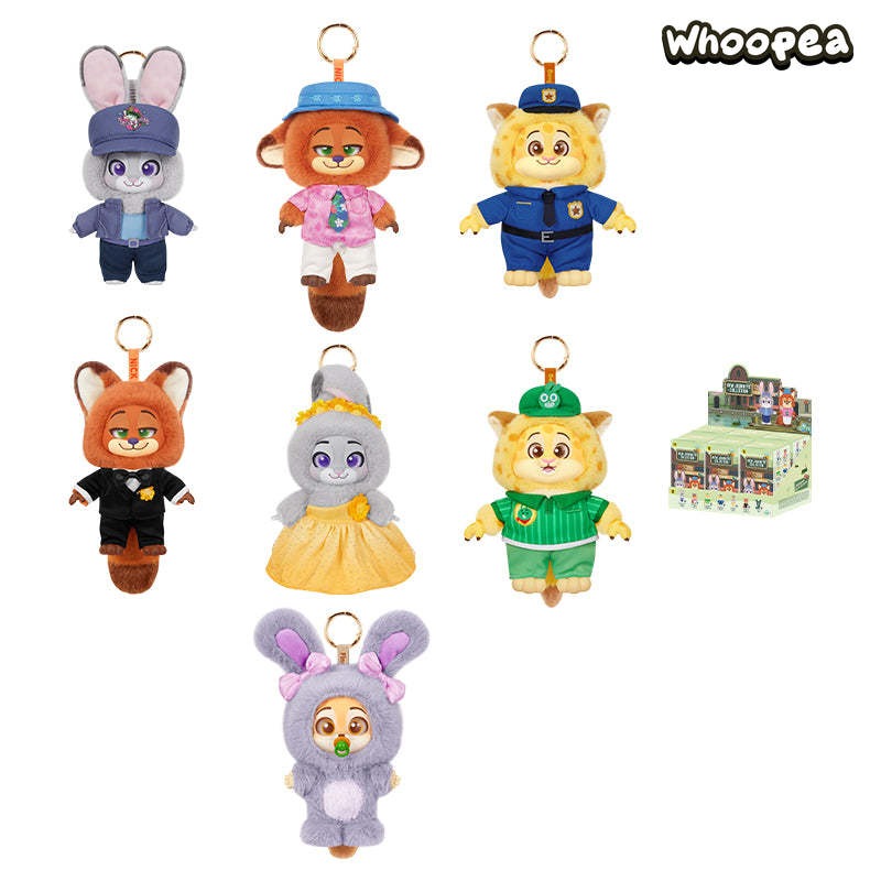 ZOOTOPIA 2 New Journey Series Plush Keychain Blind Box