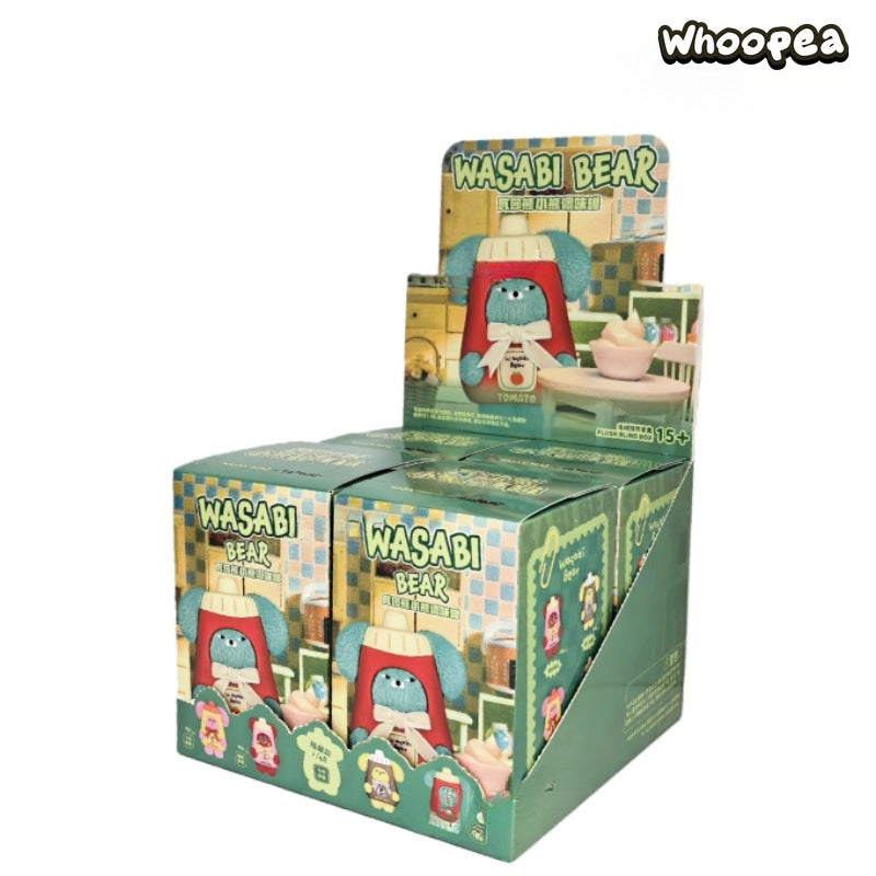 WASABI Bear Seasoning Jars Series Plush Blind Box