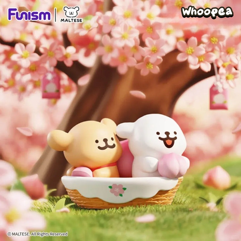 Maltese Lucky Paws Series Figures. Blind Box