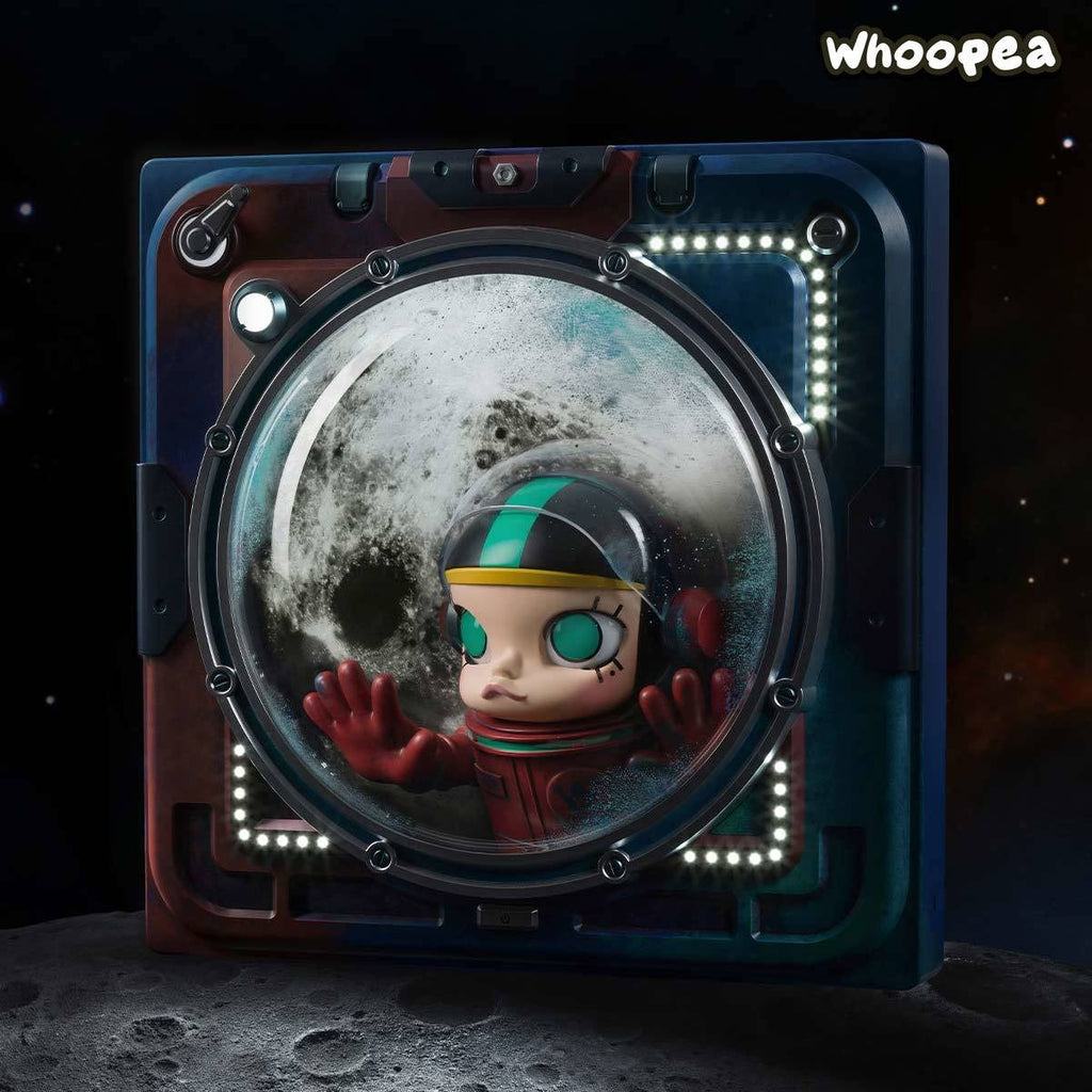 MEGA SPACE MOLLY Hello Moon IN SPACE 3D Painting