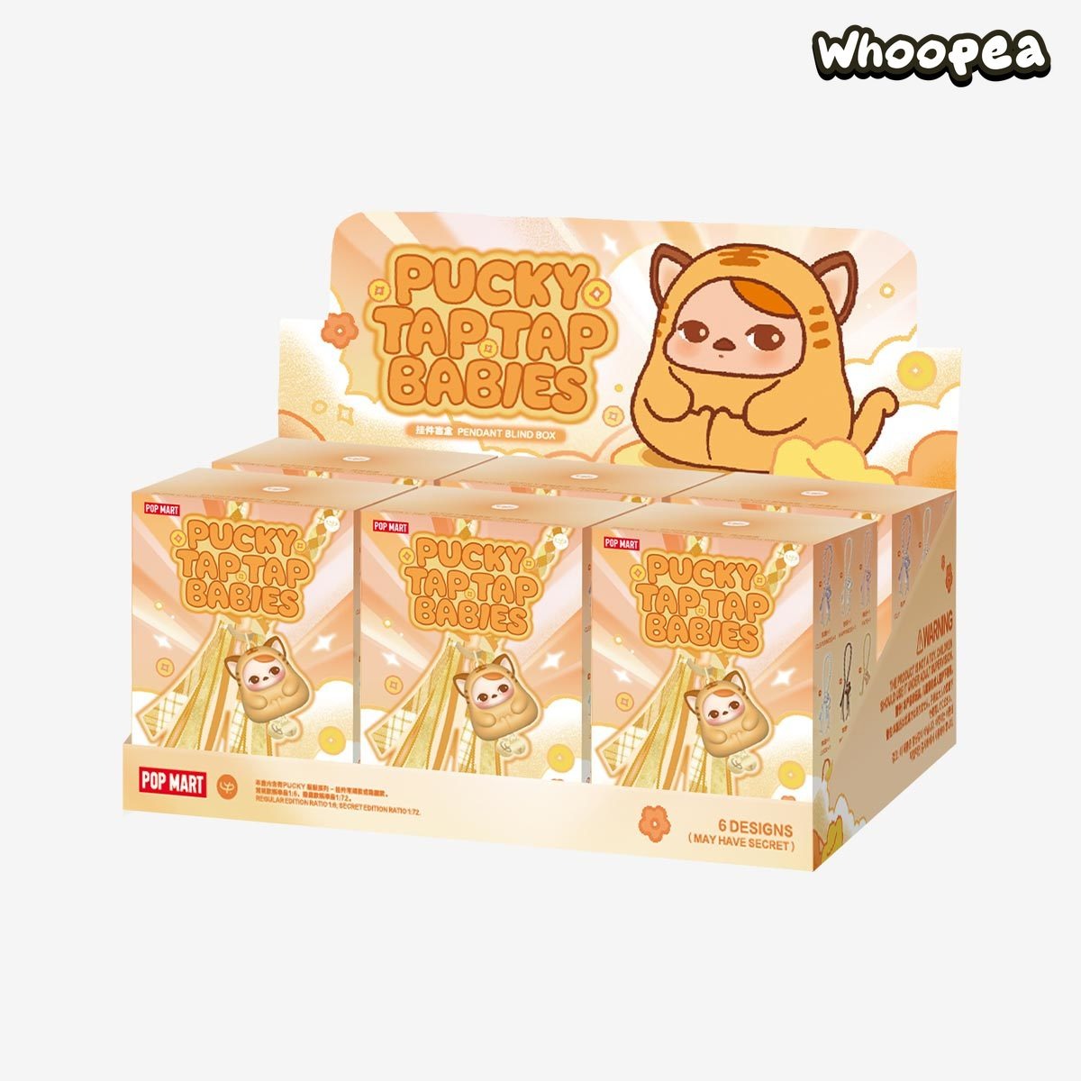 POP MART PUCKY Tap Tap Babies Series Pendant Blind Box (PRE-ORDER)