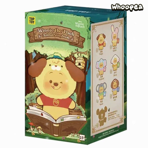 TOPTOY Winne the Pooh Animal Storybook Series Plush. Blind Box