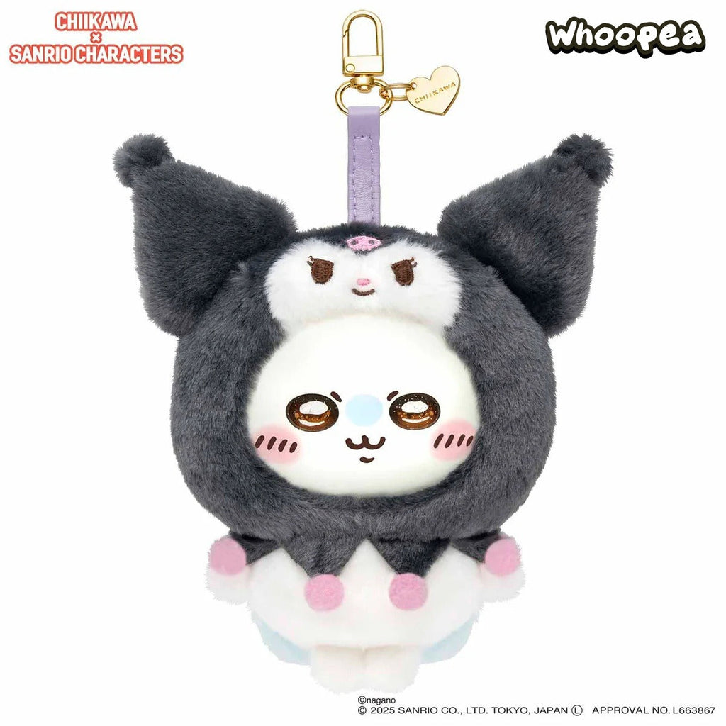 SANRI0 Characters × Chiikawa Plush Keychain