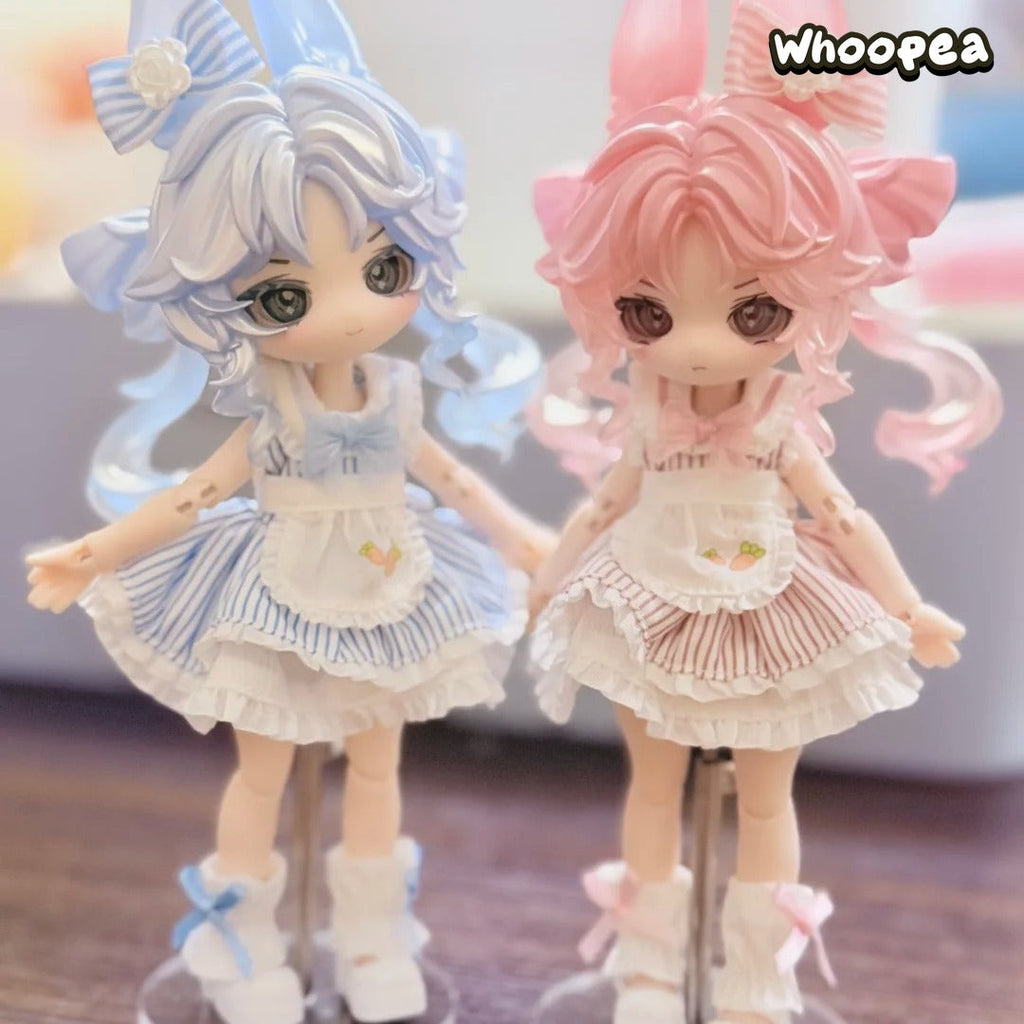 Moon Jumping Time Bunny Series BJD Limited Action Figure