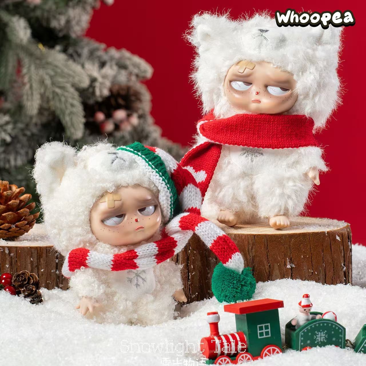 Sleepless Grumpipi Christmas Series Plush Dolls. Blind Box