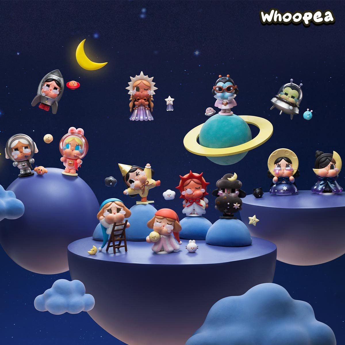 CRYBABY CRYING TO THE MOON SERIES FIGURES. Blind Box