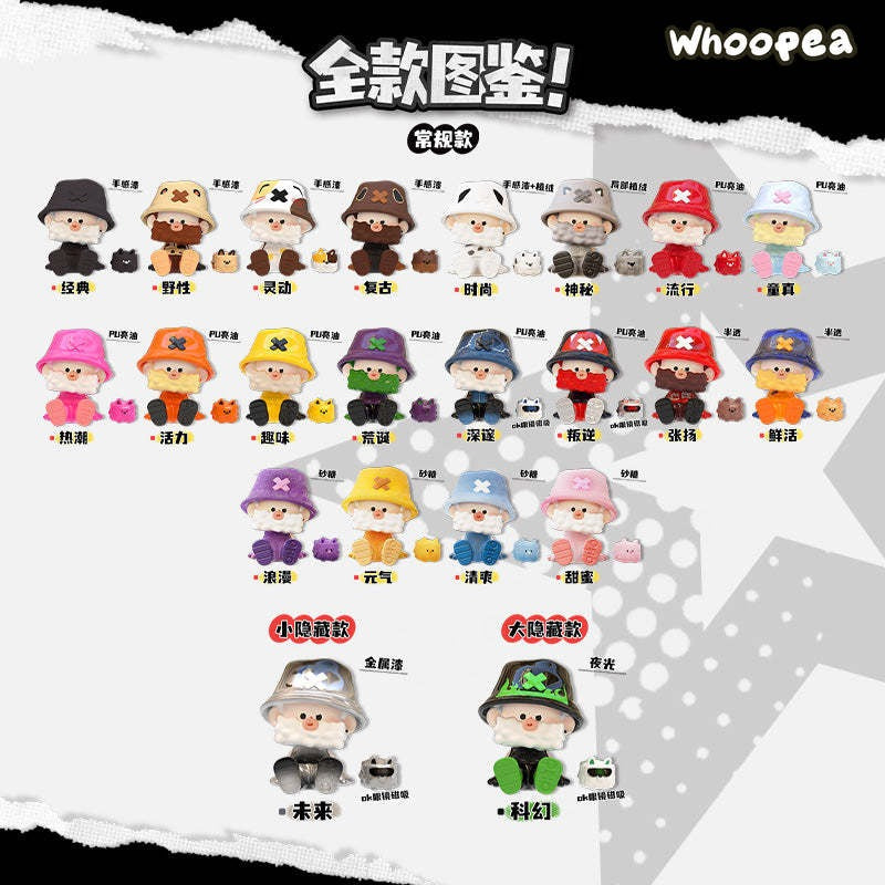 OHO Colorful Series Mini Figures. Blind Box