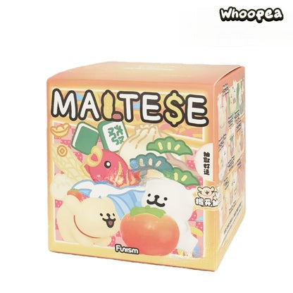 Maltese Lucky Paws Series Figures. Blind Box