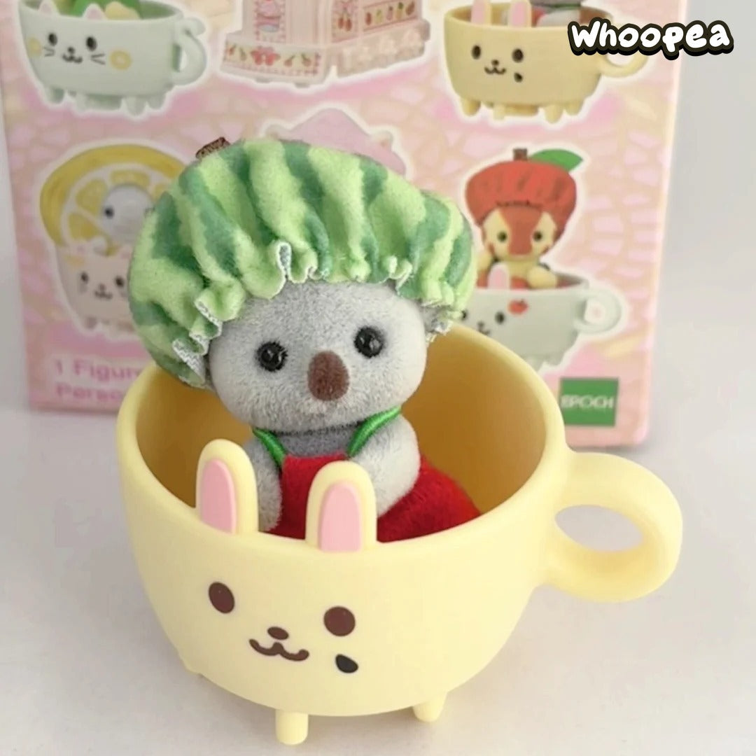 Sylvanian Families Fruity Teacup Train Series Figure Blind Box