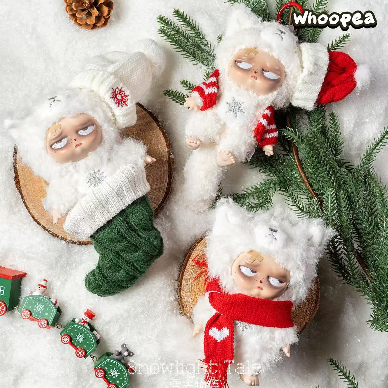 Sleepless Grumpipi Christmas Series Plush Dolls. Blind Box