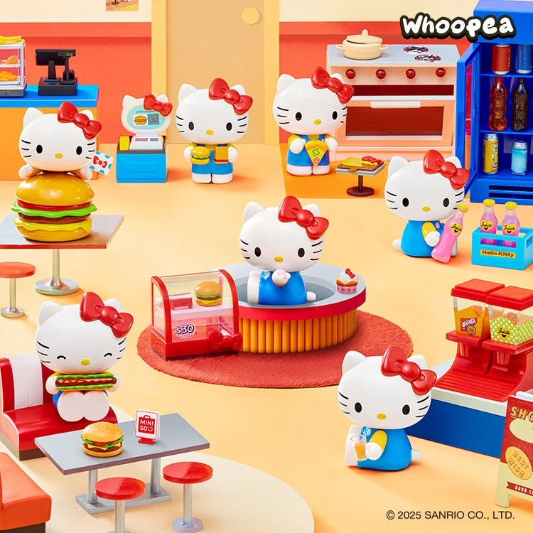 HK Retro Diner Series Figures. Blind Box