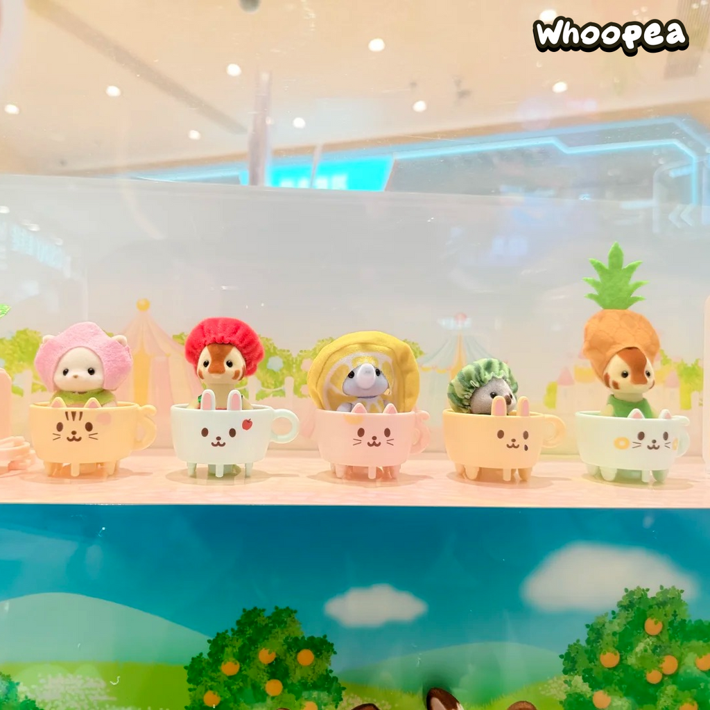 Sylvanian Families Fruity Teacup Train Series Figure Blind Box
