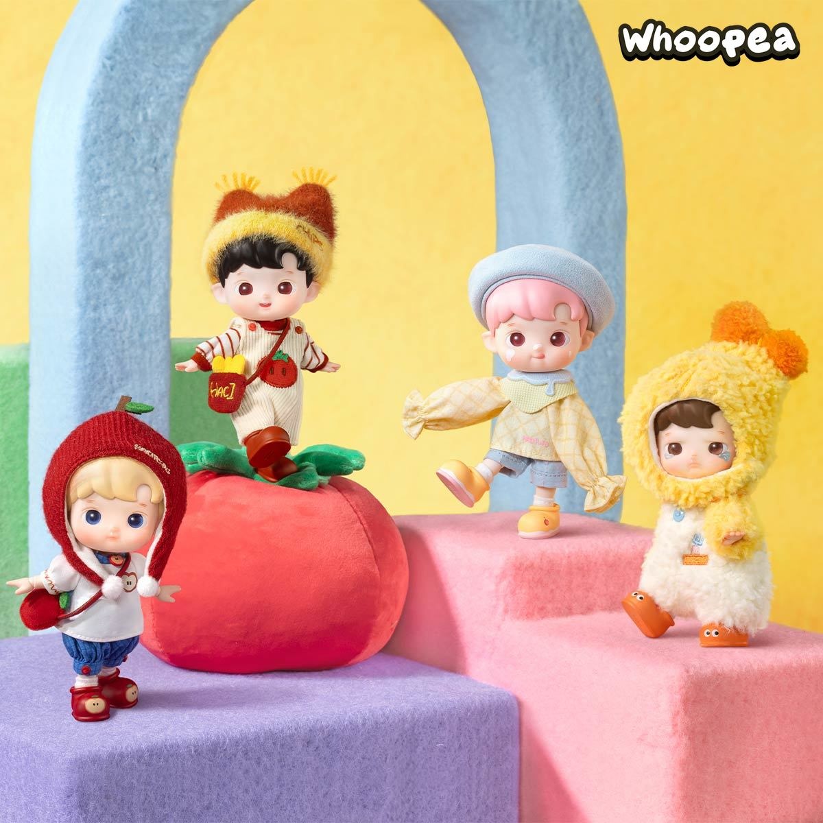 HACIPUPU Little Foodie Series 1/12 Action Figure. Blind Box