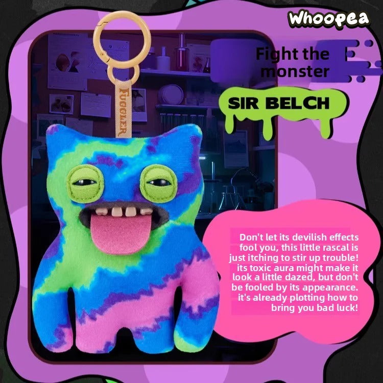 Fuggler Funny Ugly Monster Keypers V6 Series Plush Key Chain Dolls. Blind Box