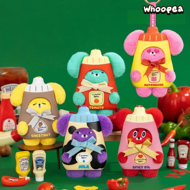 WASABI Bear Seasoning Jars Series Plush Blind Box
