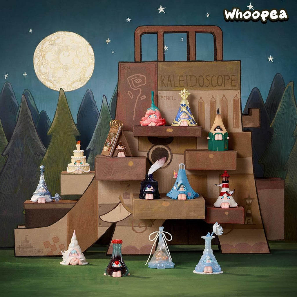 POP MART 1001MOONS Where's the Elephant Slide Series Figures. Blind Box
