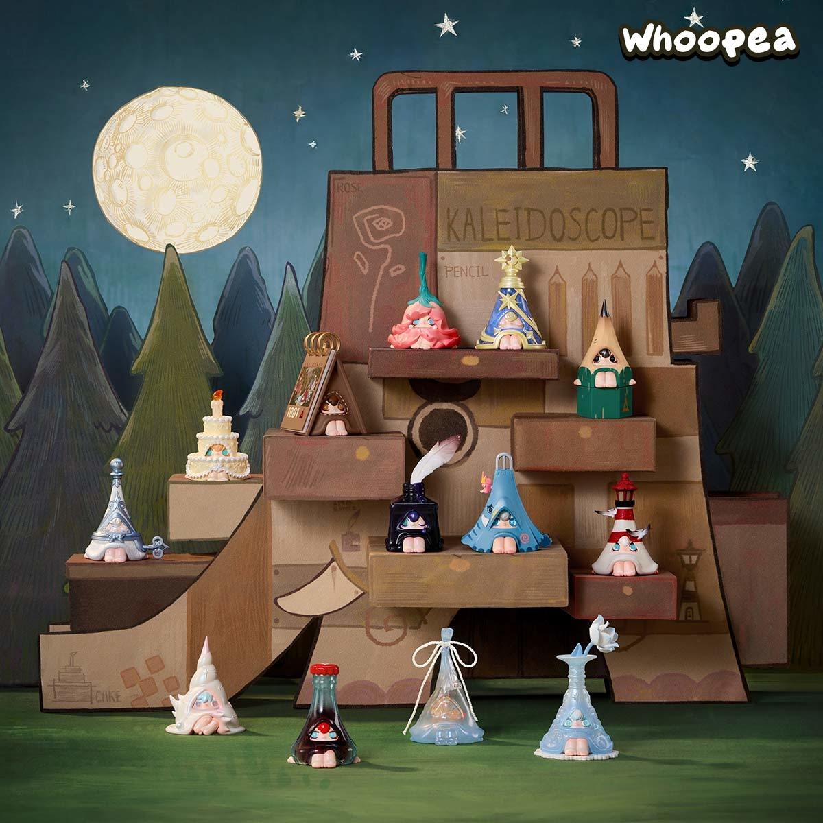 POP MART 1001MOONS Where's the Elephant Slide Series Figures. Blind Box