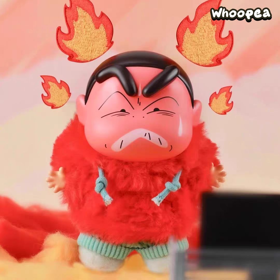 Crayon Shin-chan Emotional Dopamine Series Vinyl Plush Pendant. Blind Box