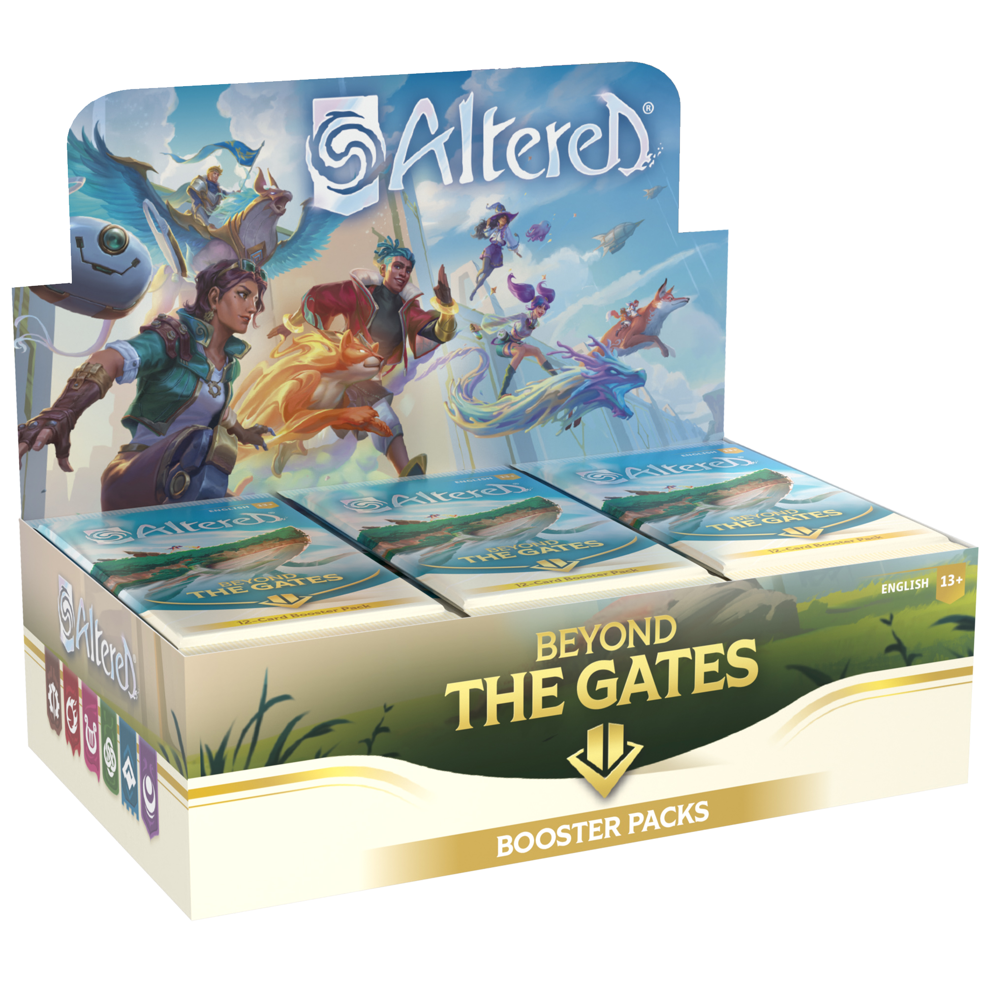 Altered TCG Beyond the Gates Booster Box Display