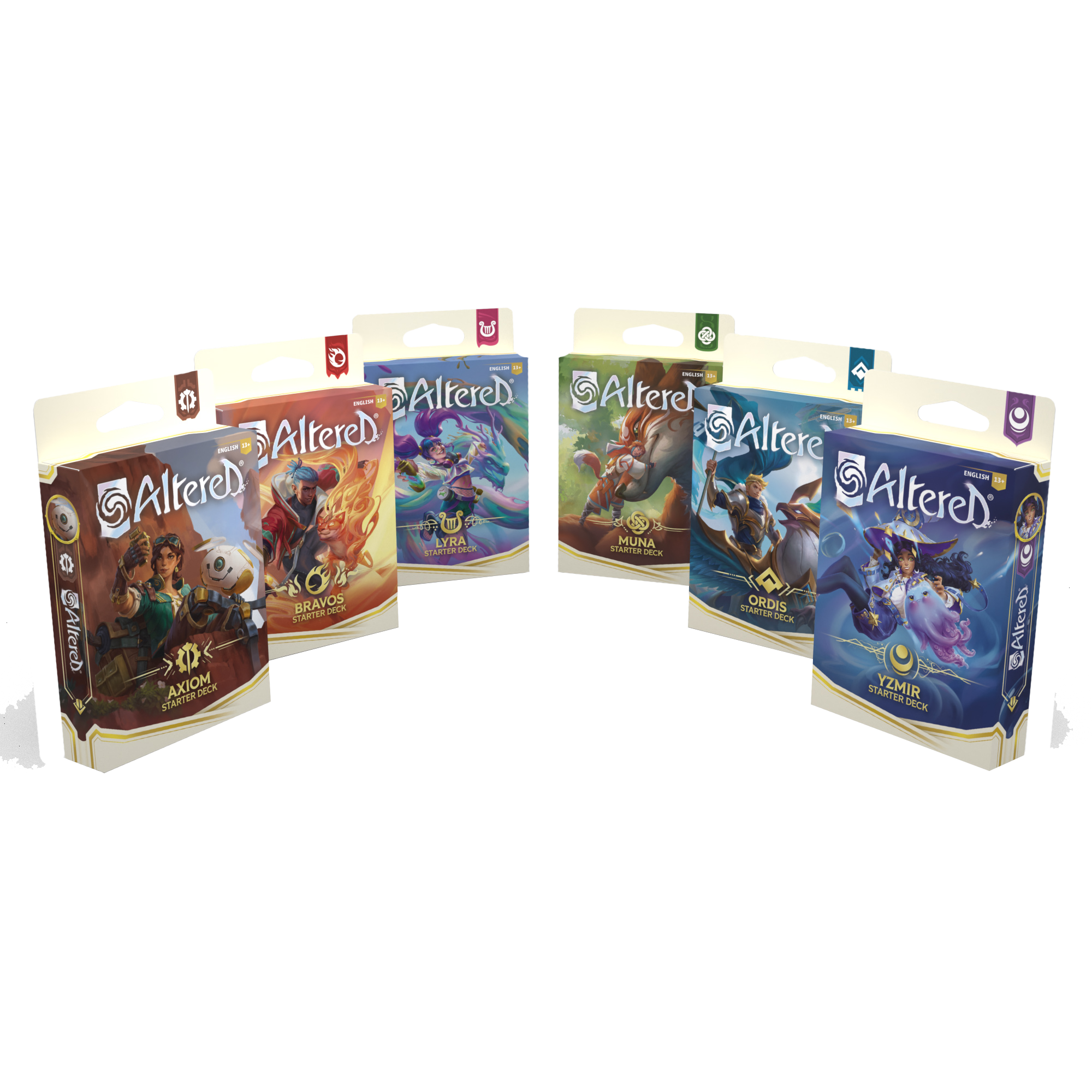 Altered TCG Beyond the Gates Starter Deck Display