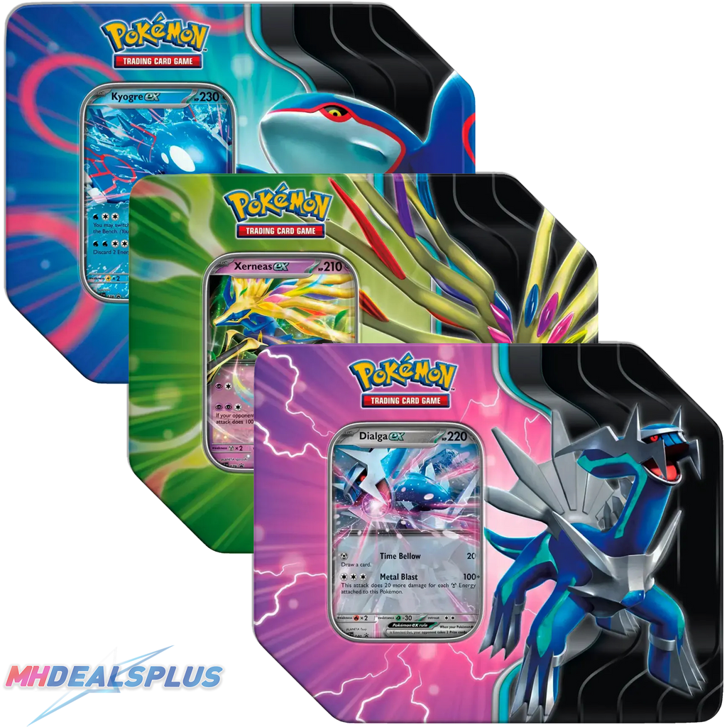 Pokemon Azure Legends Tin Set of 3