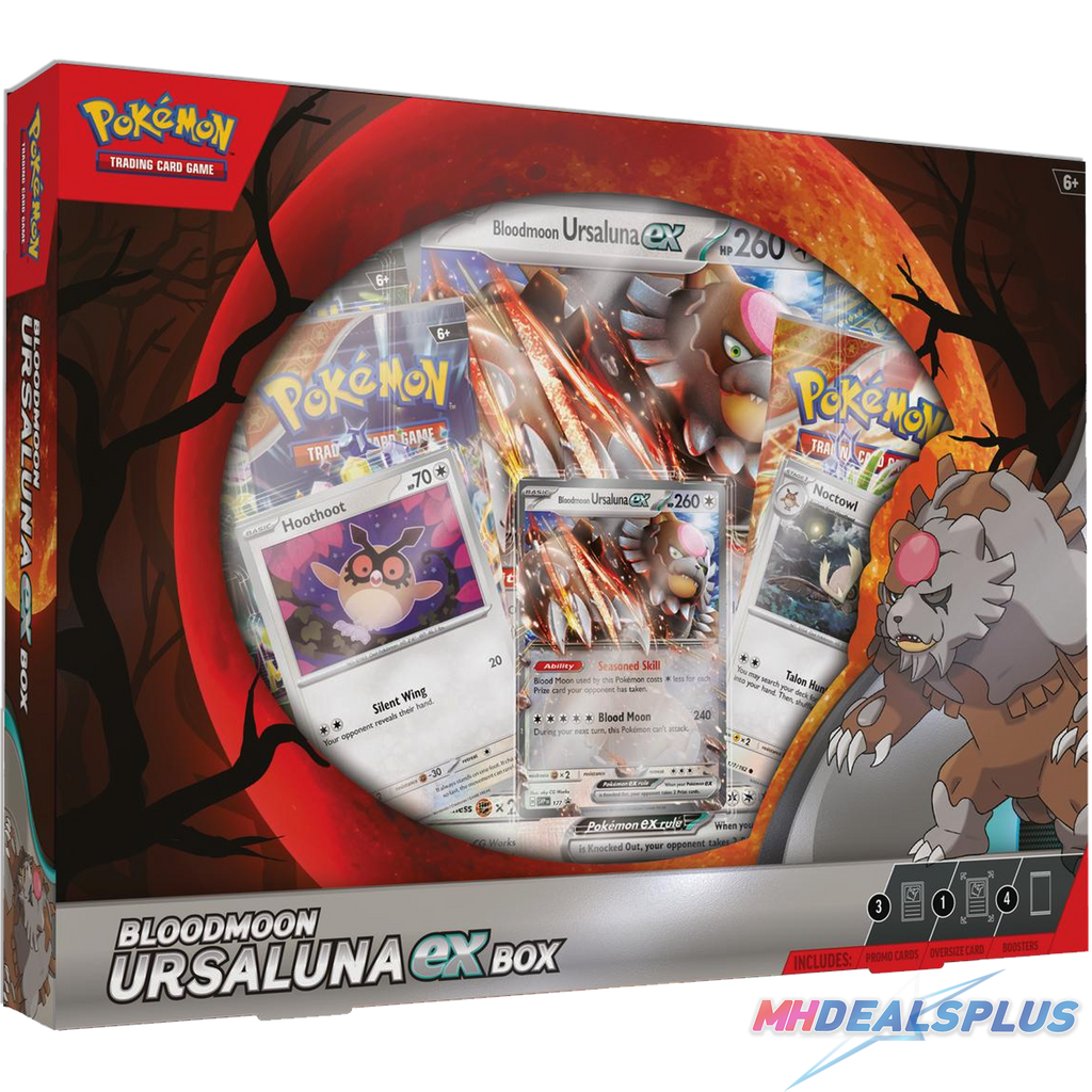 Pokemon Bloodmoon Ursaluna EX Box