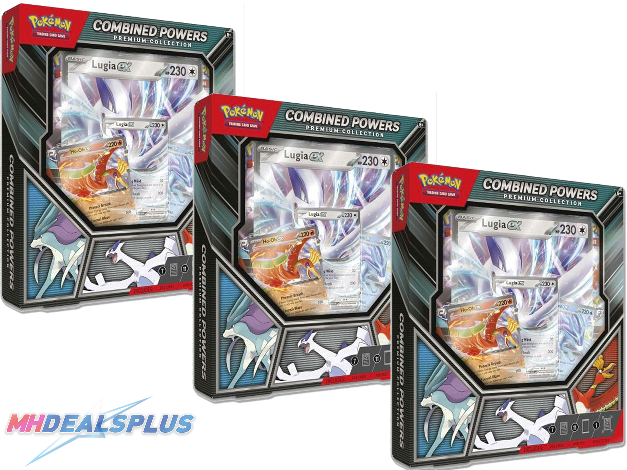 Pokemon Combined Powers Premium Collection x3