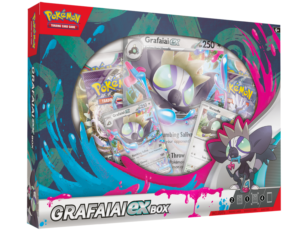 Pokemon Grafaiai ex Box + Mabosstiff ex Box