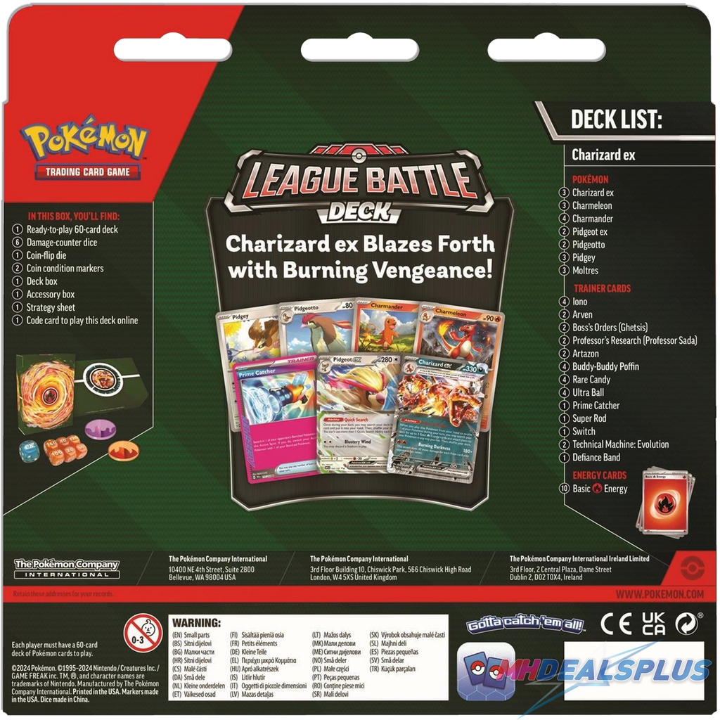 Pokemon League Battle Deck - Charizard EX