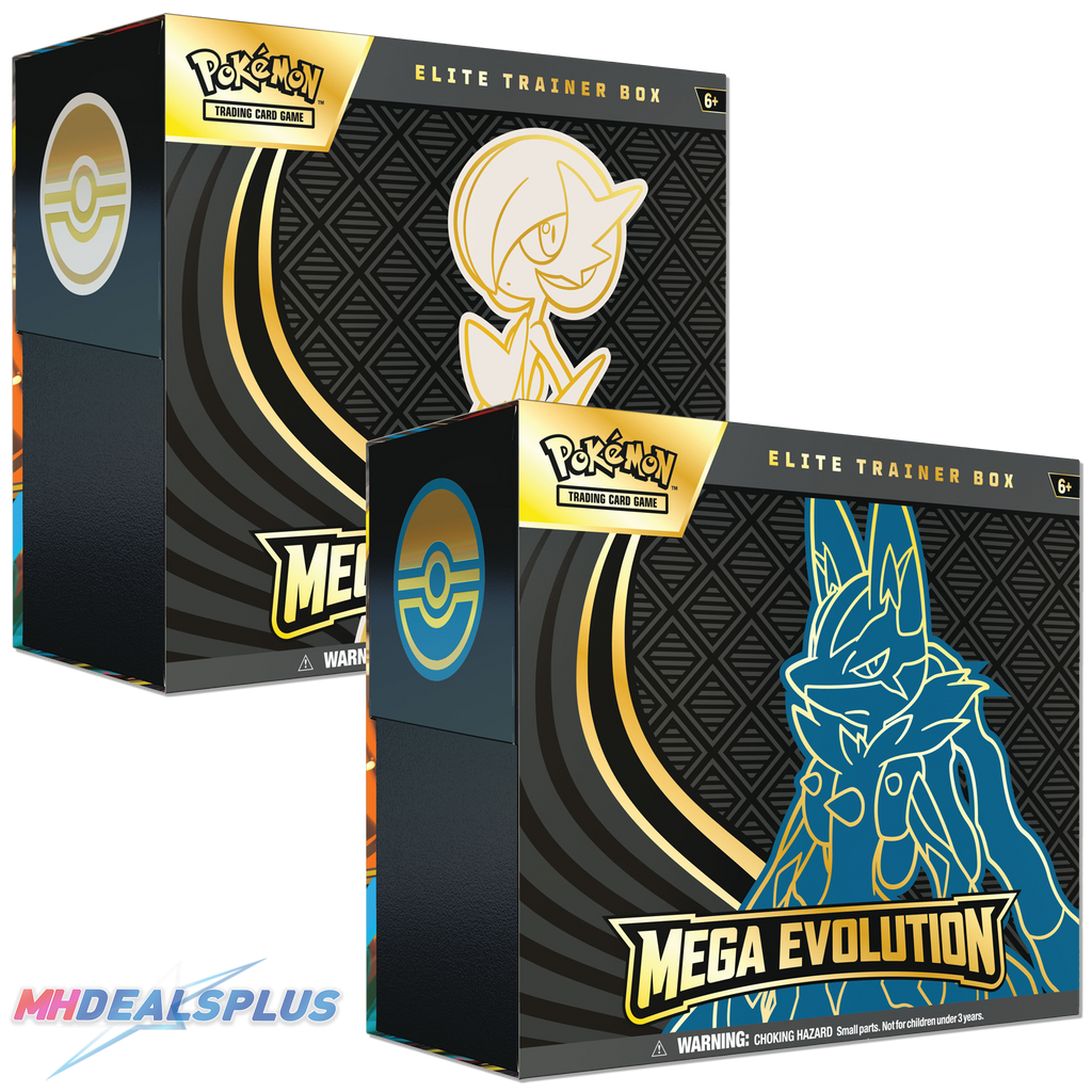 Pokemon Mega Evolution Elite Trainer Box Set of 2