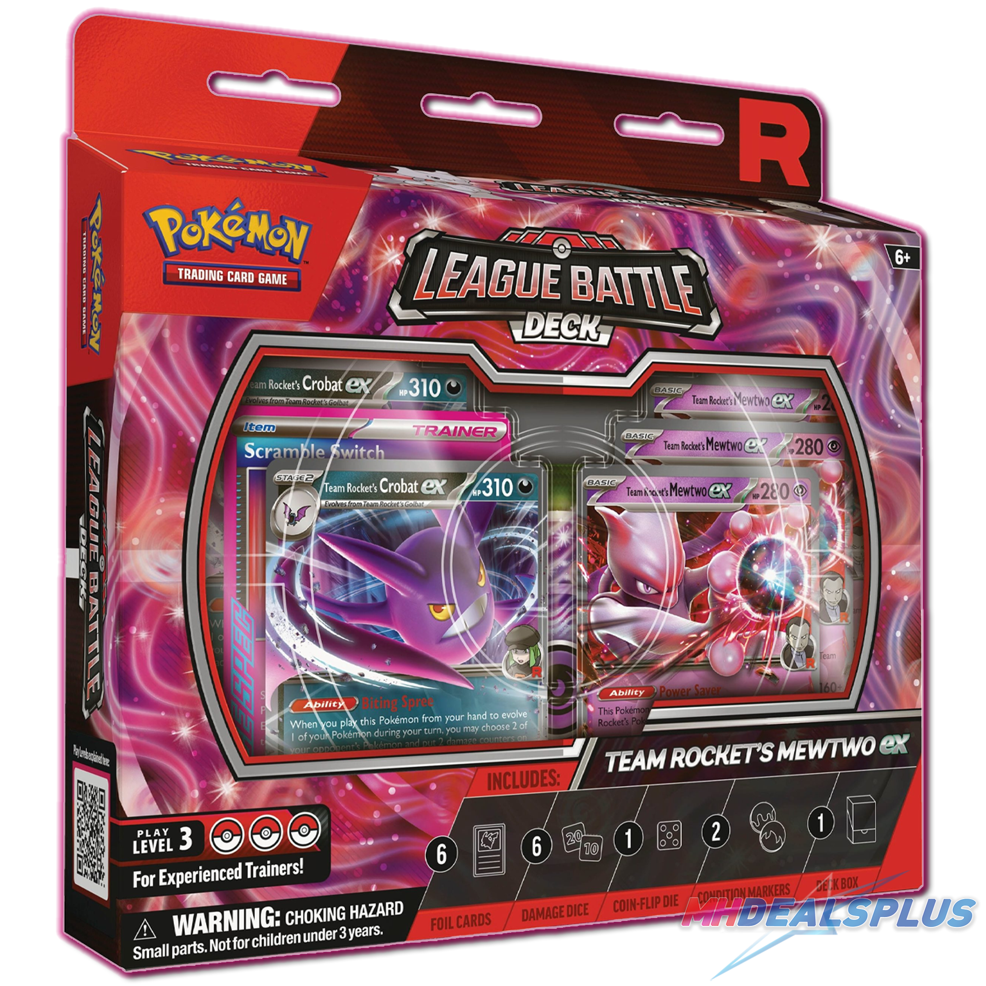 Pokemon League Battle Deck - Team Rocket's Mewtwo ex