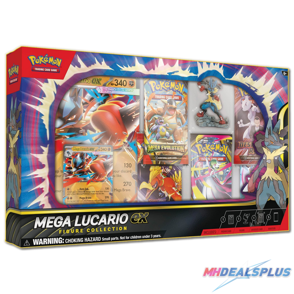Pokemon Mega Lucario ex Figure Collection