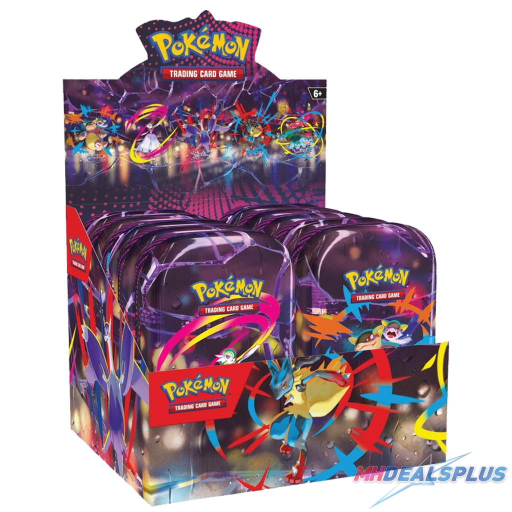 Pokemon Mega Heroes Mini Tin Display