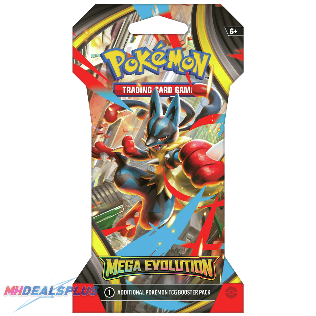 Pokemon Mega Evolution Sleeved Booster Pack
