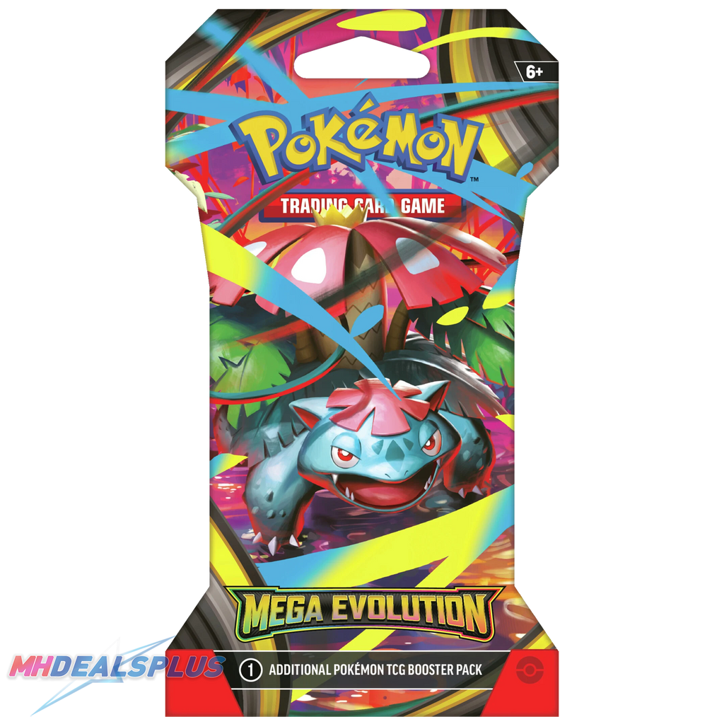 Pokemon Mega Evolution Sleeved Booster Pack