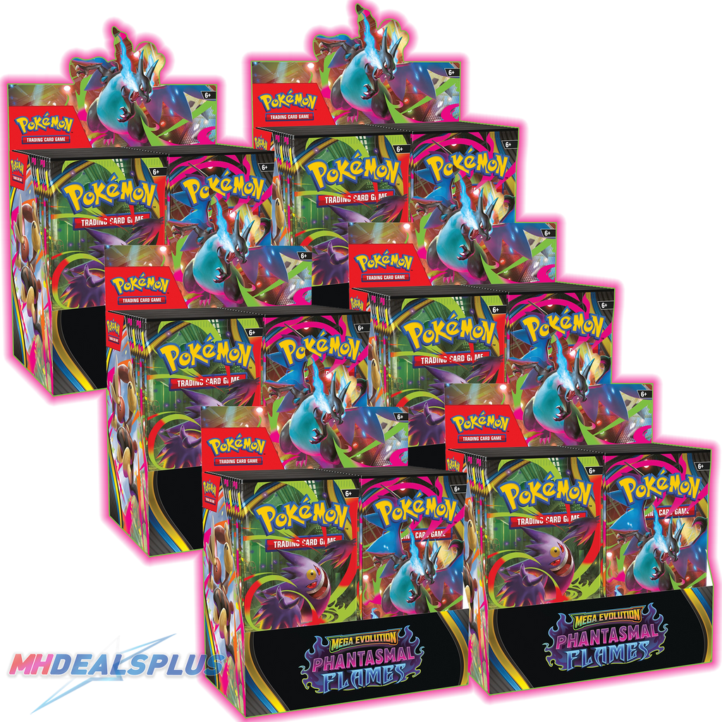 Pokemon Phantasmal Flames Booster Box Sealed Case