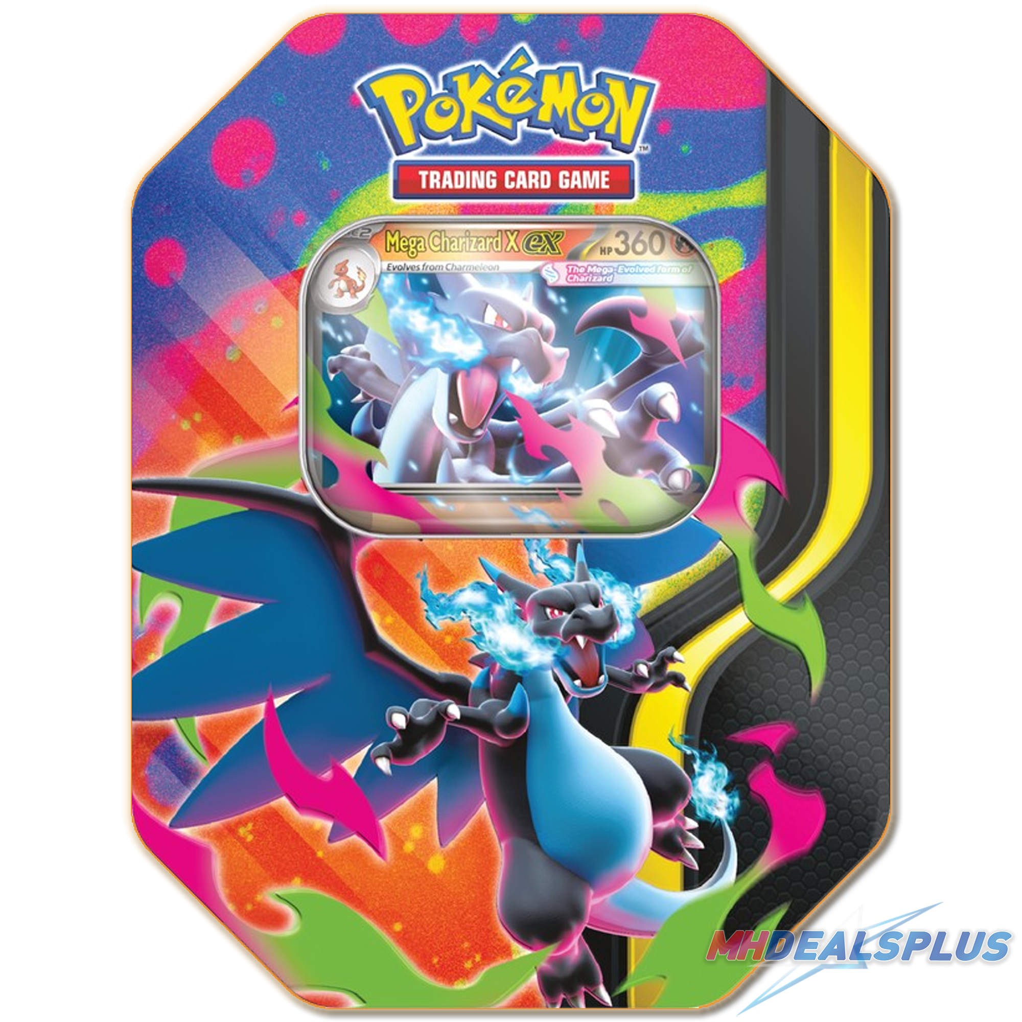(Pre-Order) Pokemon Mega Charizard Tin Set of 2