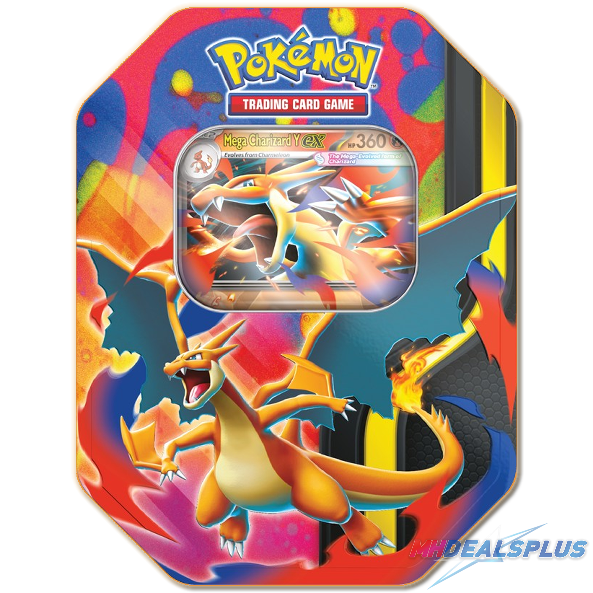 (Pre-Order) Pokemon Mega Charizard Tin Set of 2