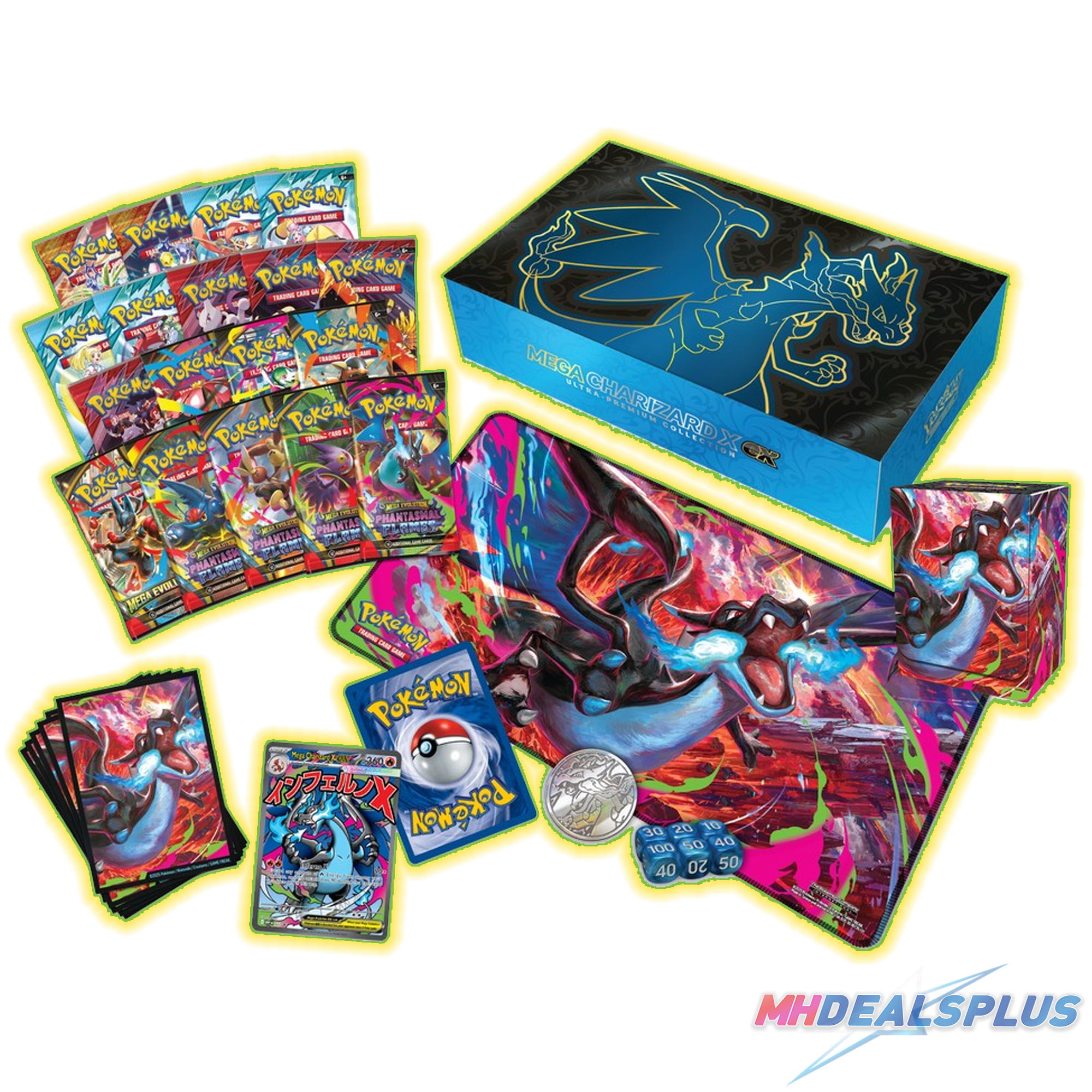 Pokemon Mega Charizard X ex Ultra-Premium Collection