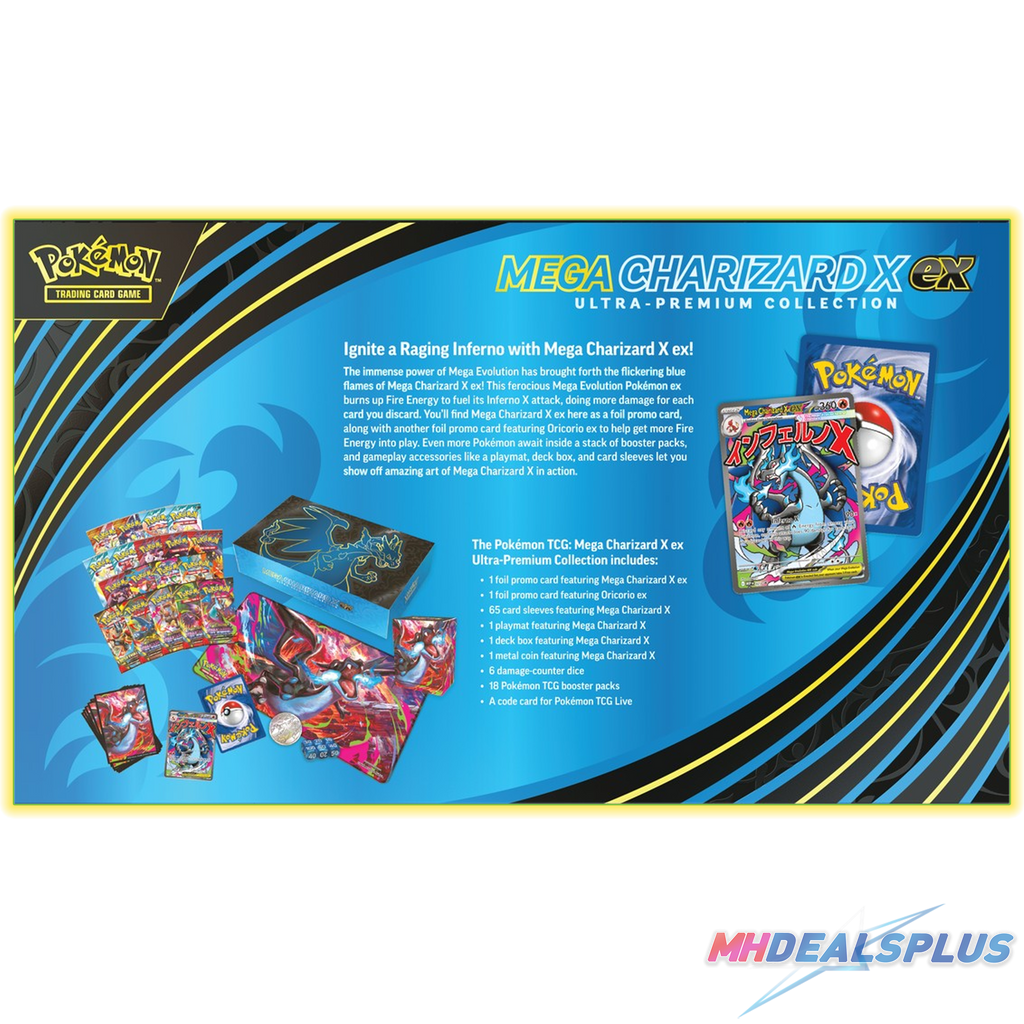 Pokemon Mega Charizard X ex Ultra-Premium Collection
