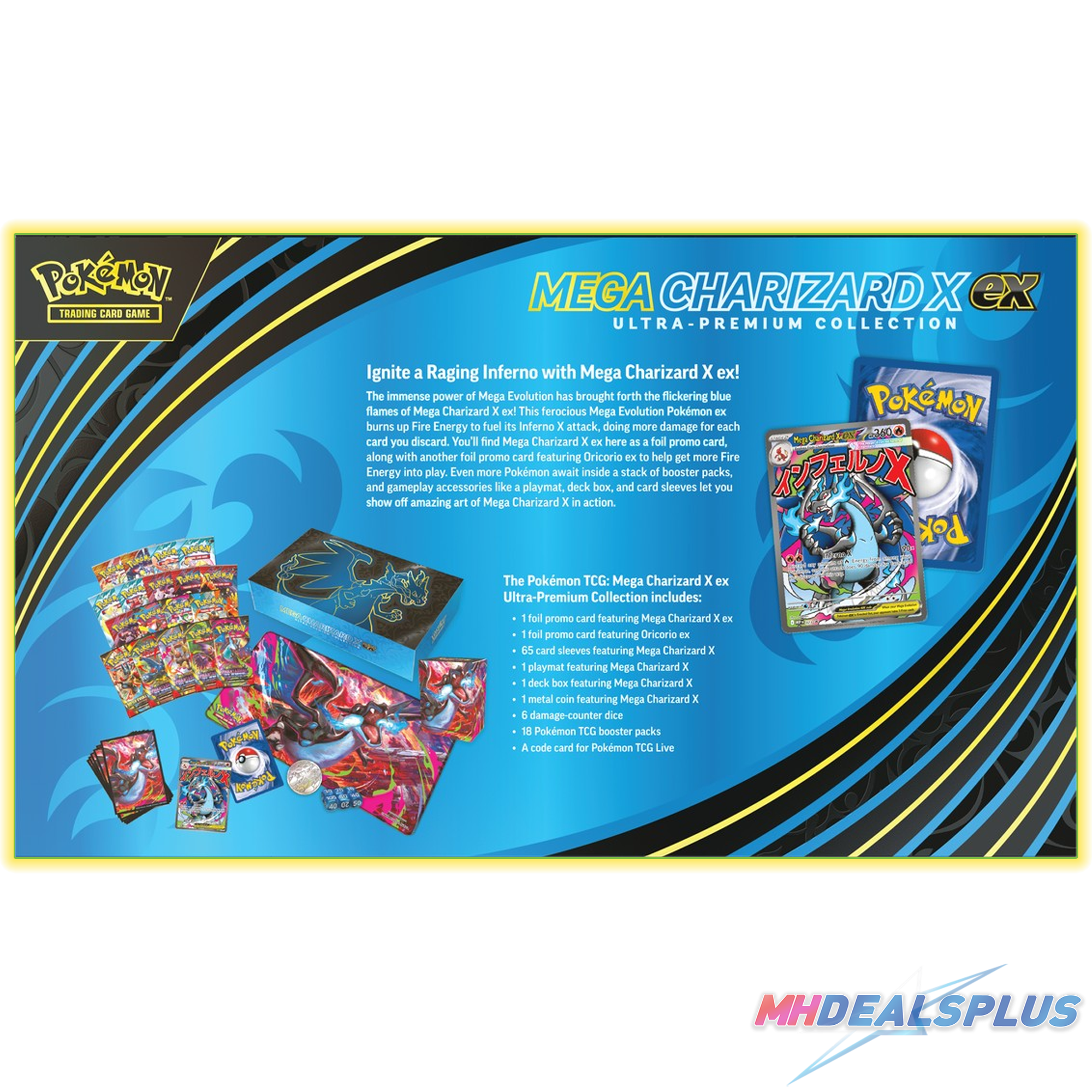 Pokemon Mega Charizard X ex Ultra-Premium Collection